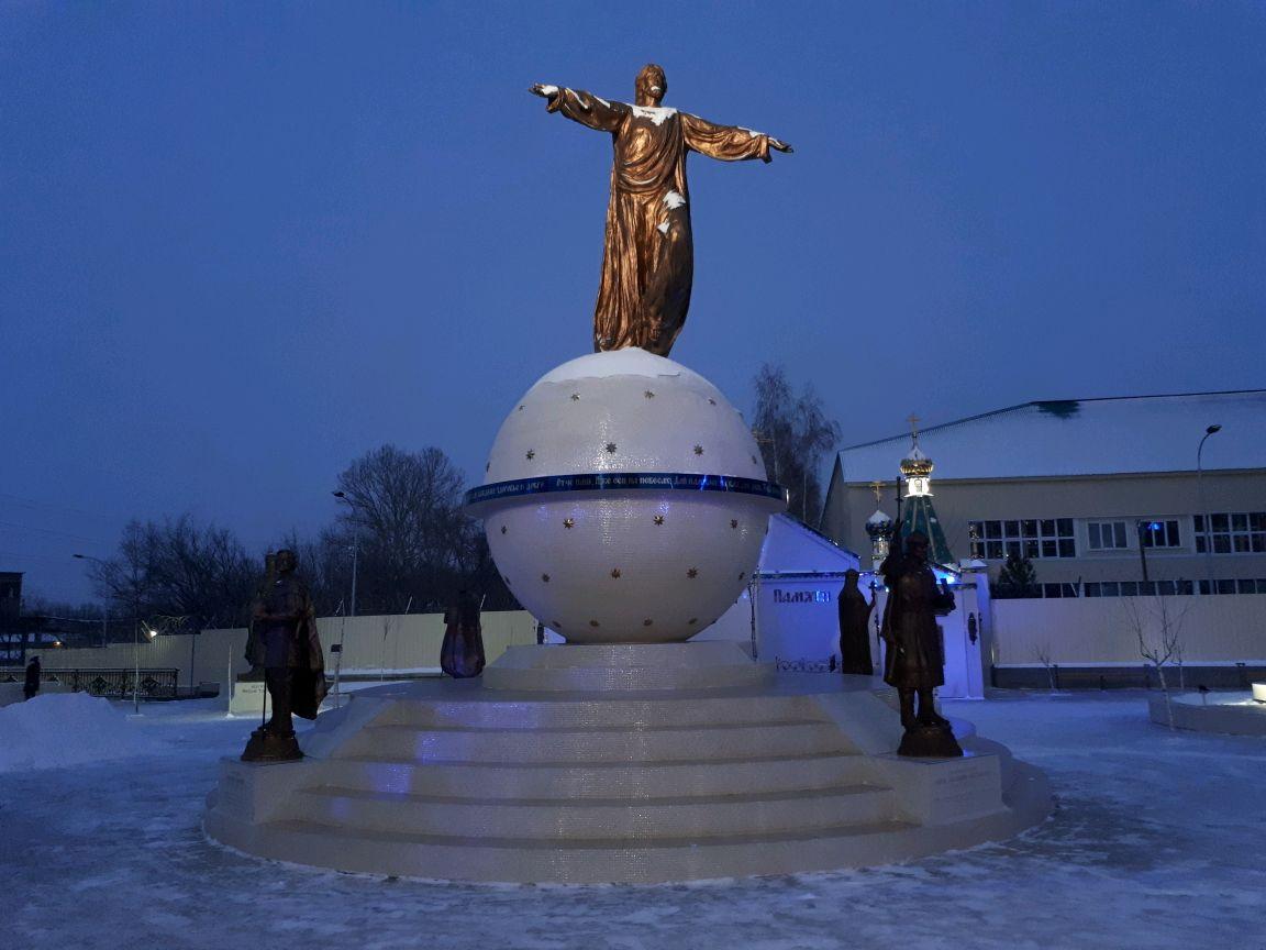 Церковь Покрова Бийск ночь